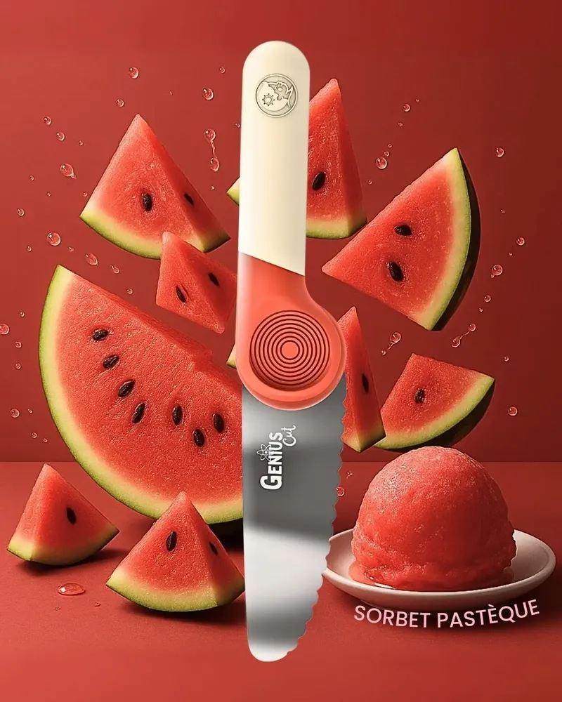 Children's mealtime - Genius Cut - The educational knife - LES PETITS ARCHITECTES