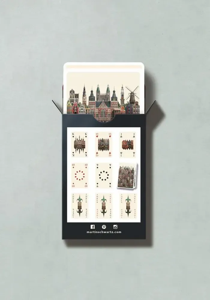 Gifts - Amsterdam playing cards (single deck) - MARTIN SCHWARTZ