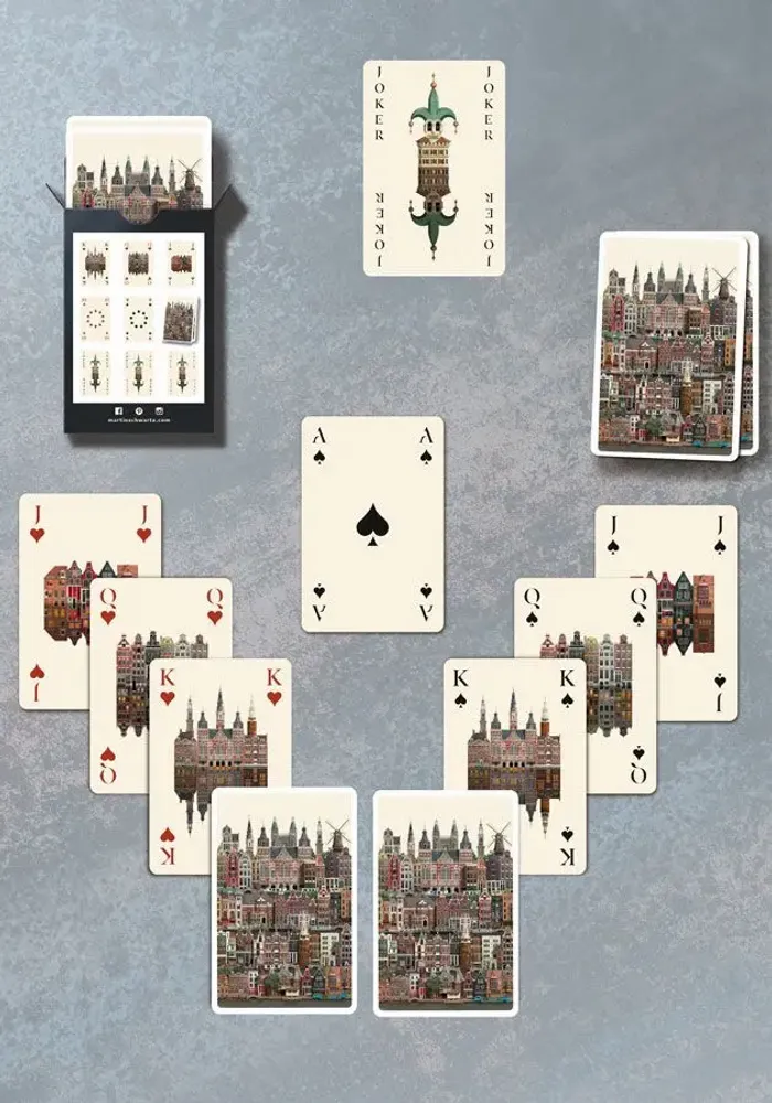 Gifts - Amsterdam playing cards (single deck) - MARTIN SCHWARTZ