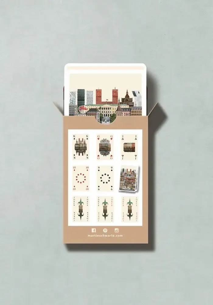 Gifts - Oslo playing cards (single deck) - MARTIN SCHWARTZ