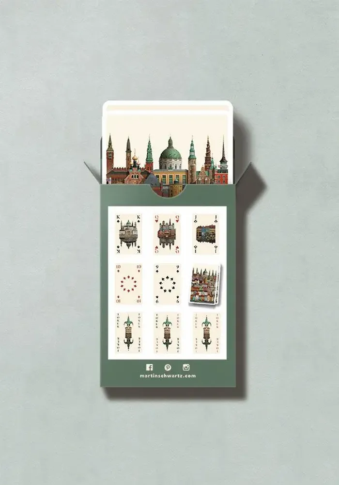Gifts - Copenhagen playing cards (single deck) - MARTIN SCHWARTZ