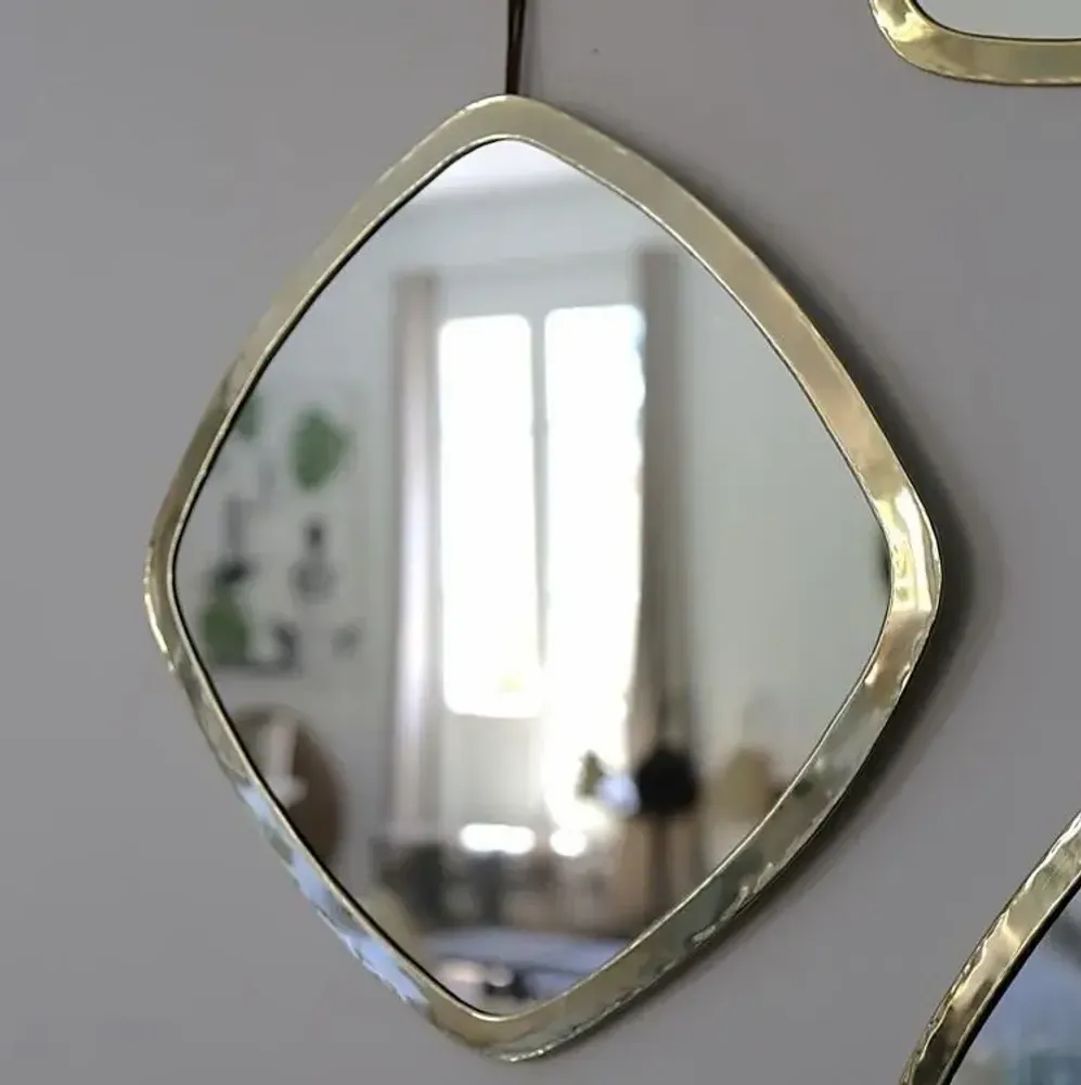 Miroirs - Miroirs en laiton artisanaux – Élégance intemporelle COSYDAR-DECO - COSYDAR-DECO