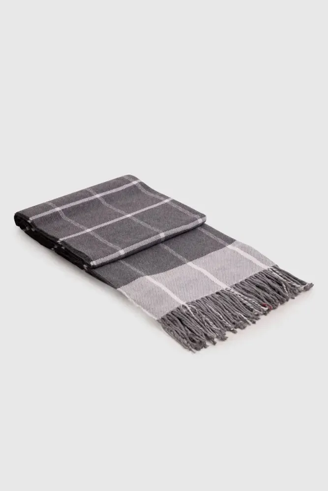 Plaids - Couverture ONTARIO, 140 x 200 cm, gris - DILIOS