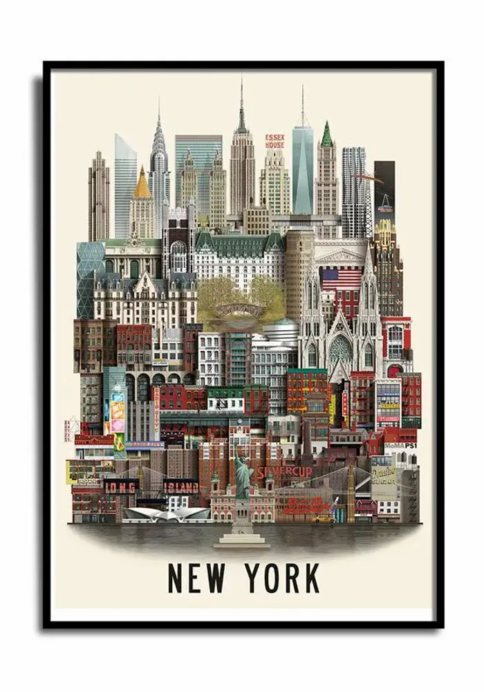 Poster - New York Poster - MARTIN SCHWARTZ