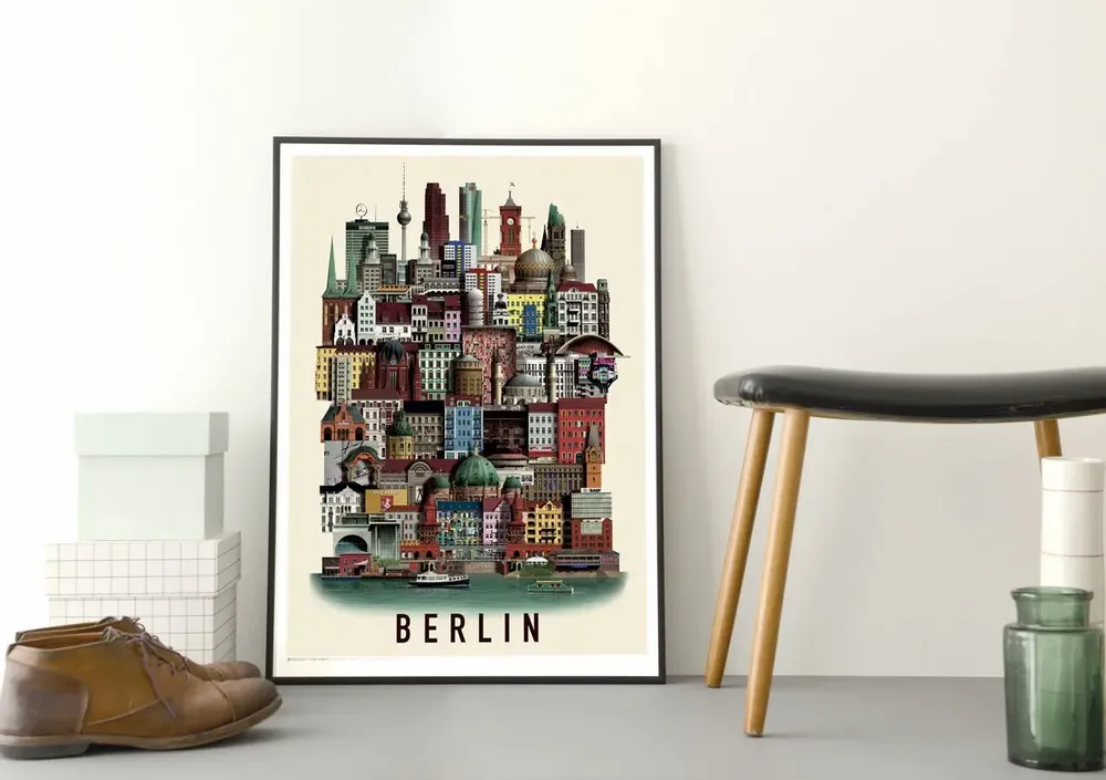 Poster - Berlin poster - MARTIN SCHWARTZ