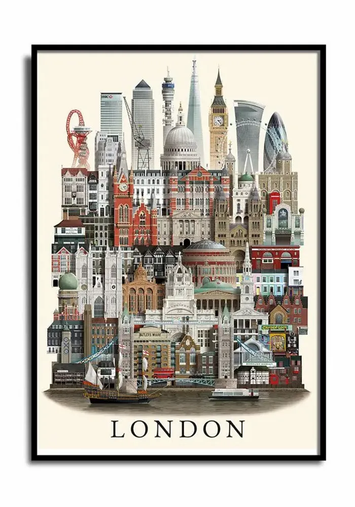 Poster - London poster - MARTIN SCHWARTZ