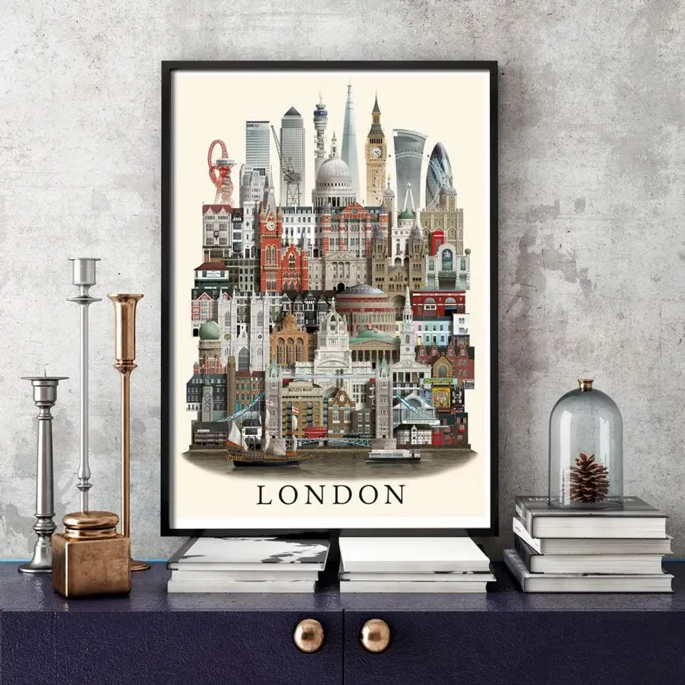 Poster - London poster - MARTIN SCHWARTZ