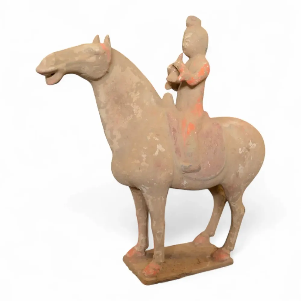 Sculptures, statuettes et miniatures - Statue Cheval de céramique - PAGODA INTERNATIONAL