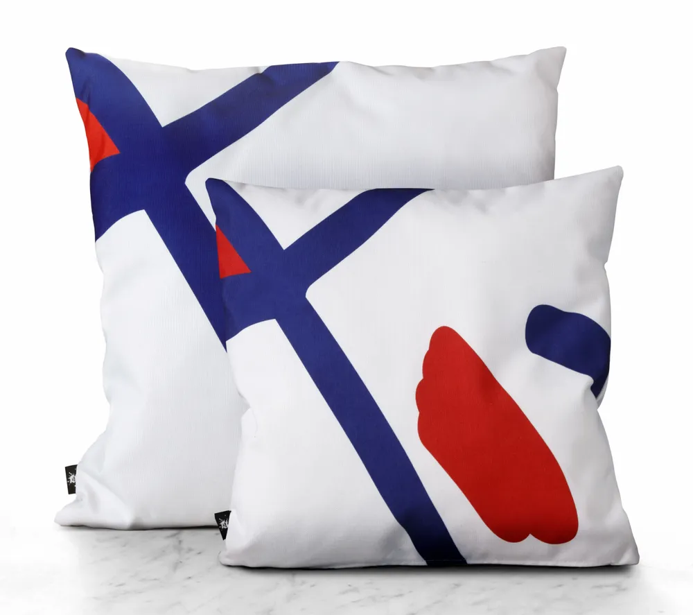 Tissus pour extérieurs - Coussin extérieur Pincel 45 x 45 - Design de Juan de Lascurain - ARTDECORIS