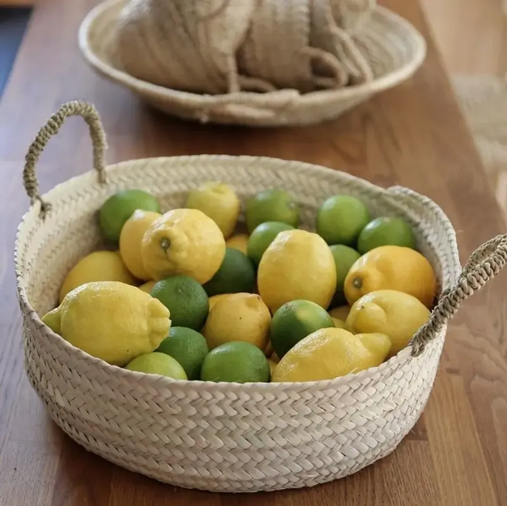 Objets de décoration - Corbeilles et paniers en fibre naturelle – Artisanat COSYDAR-DECO - COSYDAR-DECO