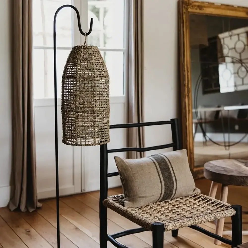 Lampadaires - Pieds de lampe en métal artisanal – Design sobre COSYDAR-DECO - COSYDAR-DECO