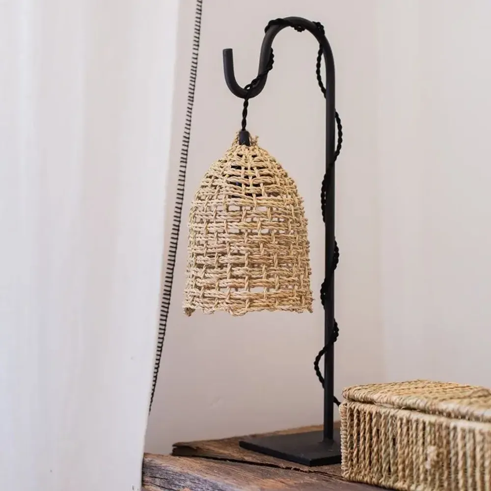 Lampadaires - Pieds de lampe en métal artisanal – Design sobre COSYDAR-DECO - COSYDAR-DECO