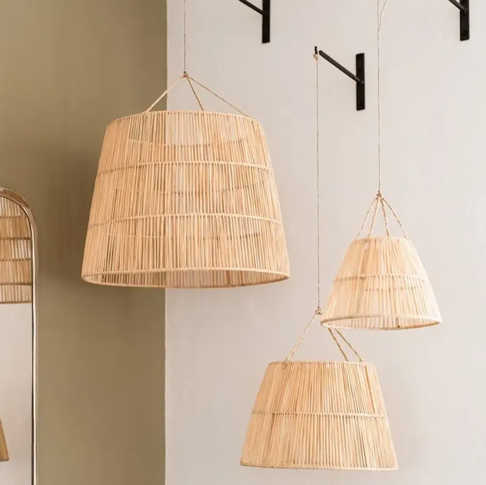 Abat-jours - Suspensions et Abat-jour en Raphia – Cosydar Déco - COSYDAR-DECO