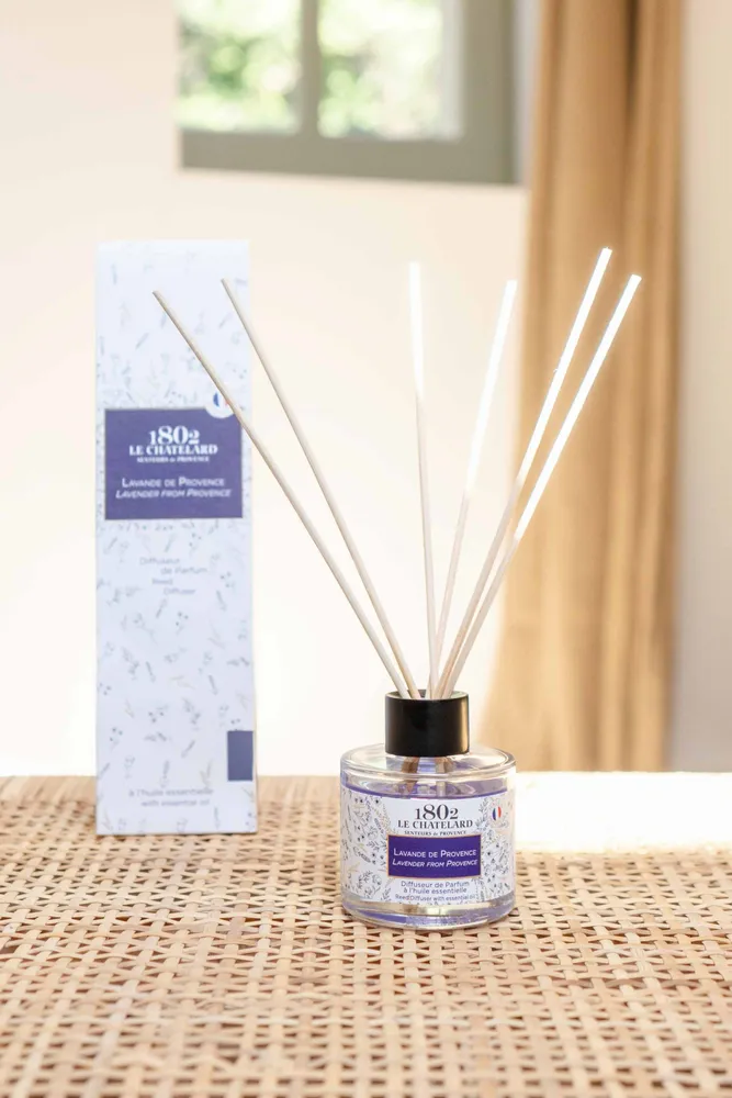 Gifts - Lavender Reed Diffuser - LE CHATELARD 1802