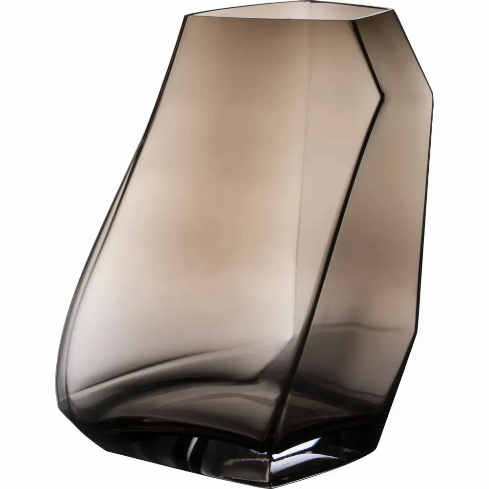 Vases - Vase en verre Lohkare marron 21x27 cm - PENTIK