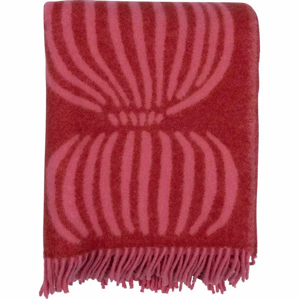 Couettes et oreillers - Couverture Vilja Rouge 130x170 cm - PENTIK