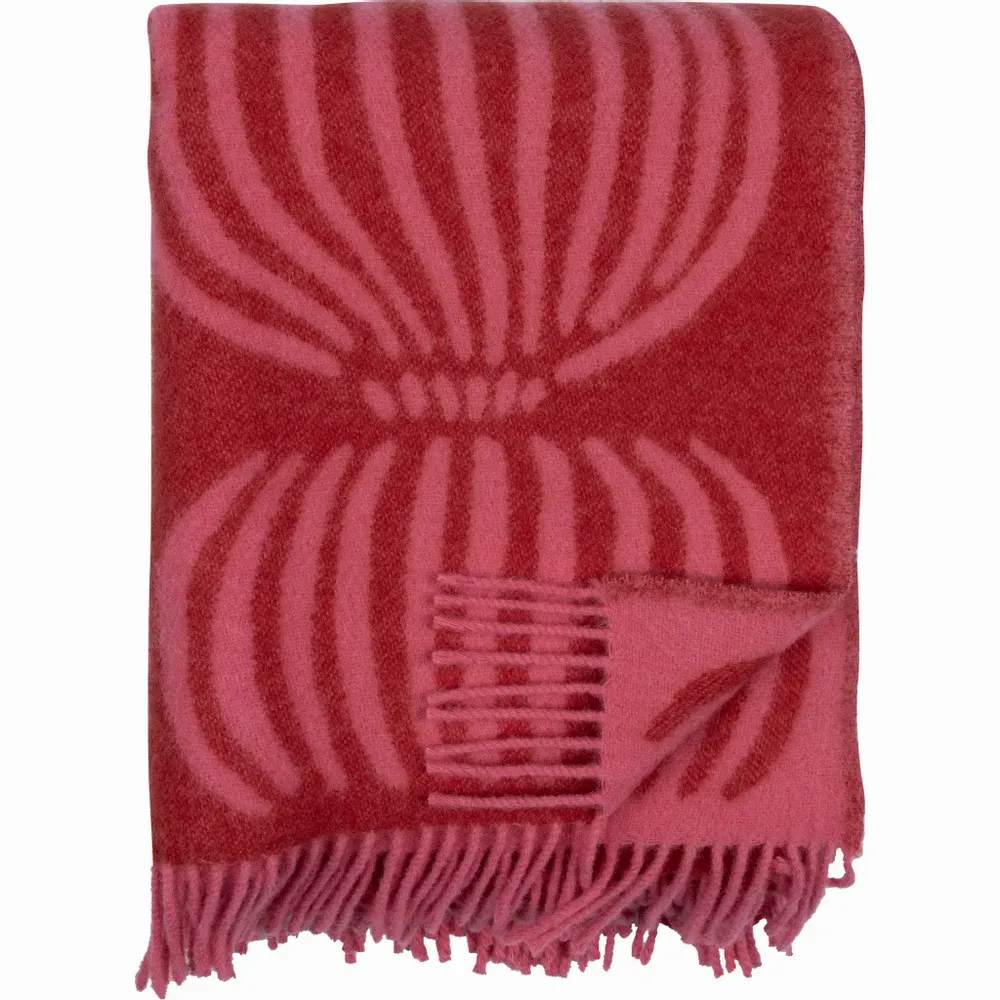 Couettes et oreillers - Couverture Vilja Rouge 130x170 cm - PENTIK