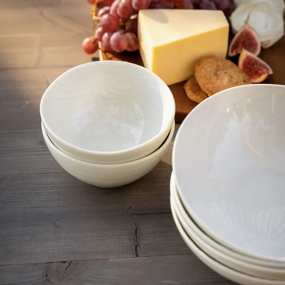 Platter and bowls - Haave Bowl White 0,5 l - PENTIK