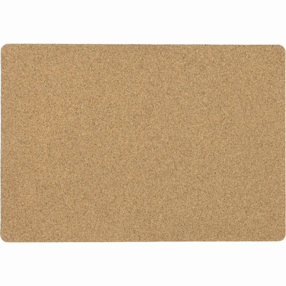 Sets de table - Set de table en liège Vilja enduit marron clair 30x43 cm - PENTIK