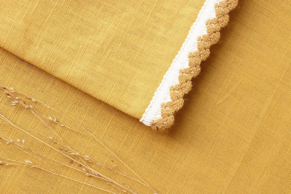 Linge de table textile - Serviette en lin | TRICOT - GIARDINO SEGRETO