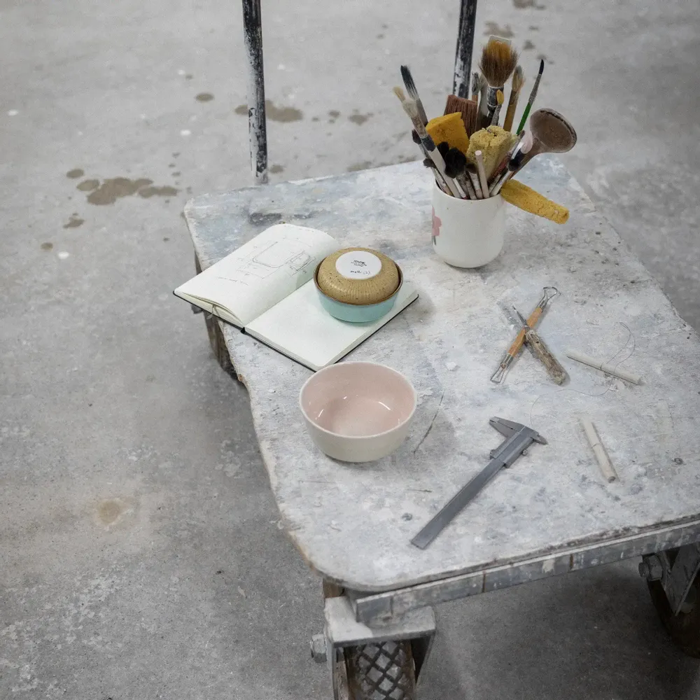 Plats et saladiers - Bol Tuntu Rose Orange 0,5 l - PENTIK