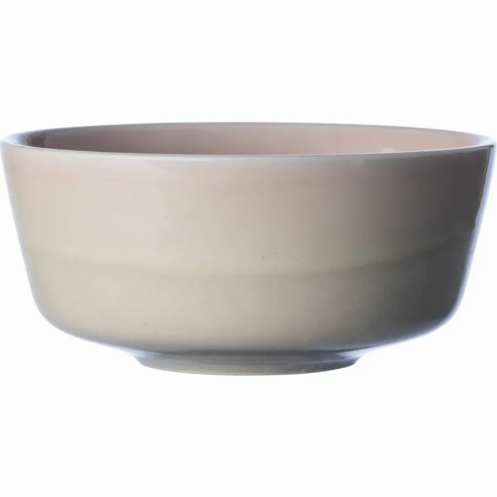 Platter and bowls - Tuntu Bowl Natural white Pink 0,5 l - PENTIK