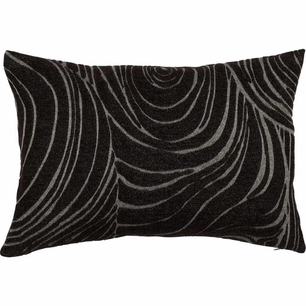 Coussins textile - Housse de coussin Pahka en chenille marron foncé 40x60 cm - PENTIK