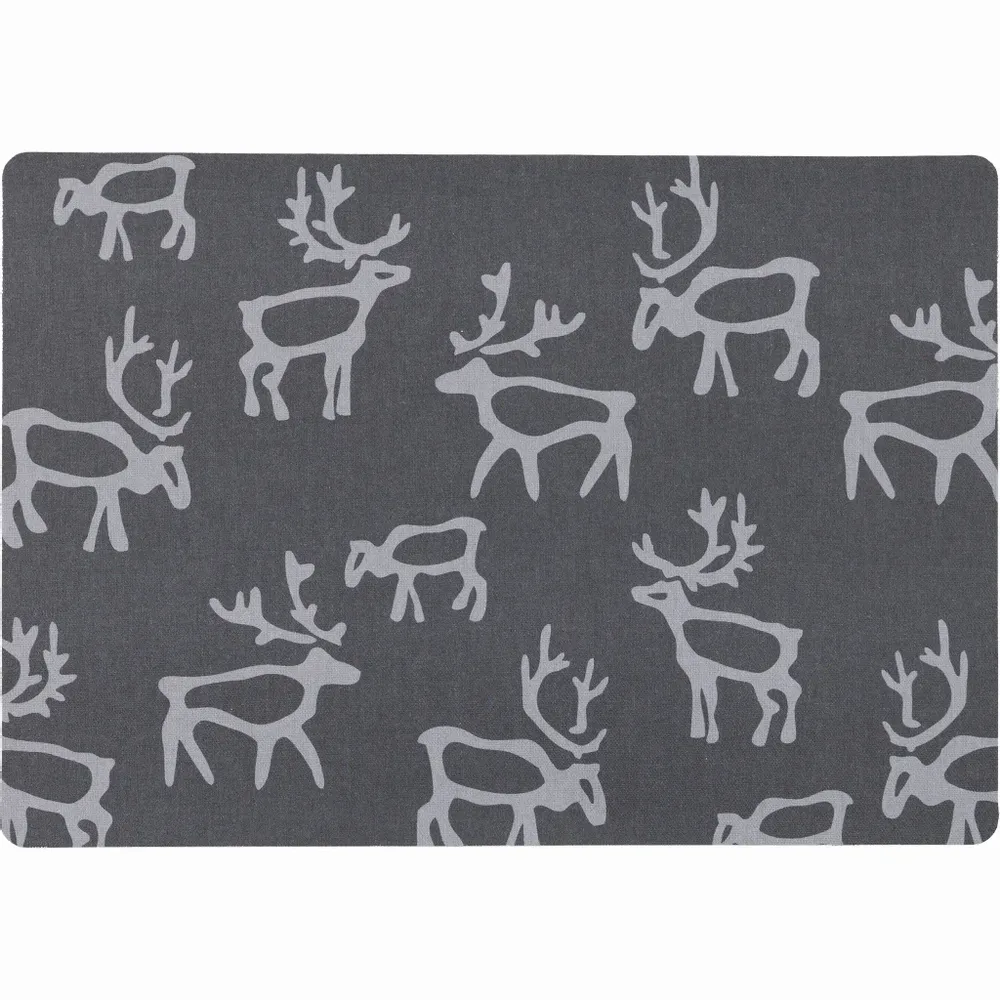Sets de table - Set de table enduit Saaga en liège gris 30x43 cm - PENTIK