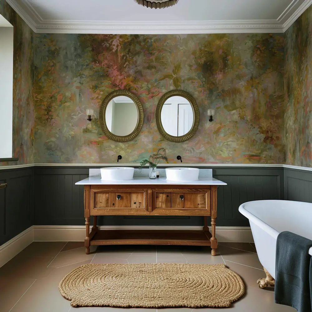Wall panels - Eden in Honey on Premier Vinyl - HALEY STUDIOS