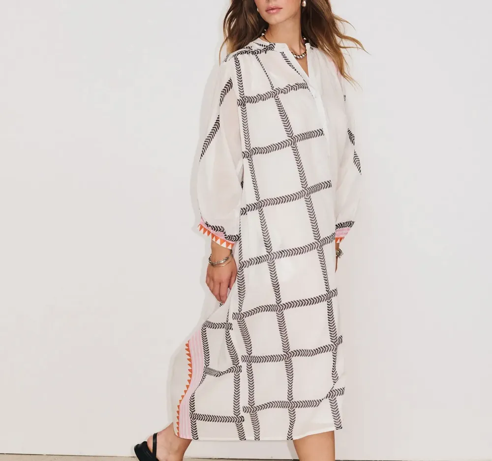 Prêt-à-porter - 6 . ROBE LONG ML SOLENE - STELLA FOREST