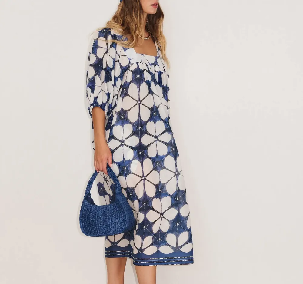 Prêt-à-porter - 1 . ROBE LONG MC LOTUS - STELLA FOREST