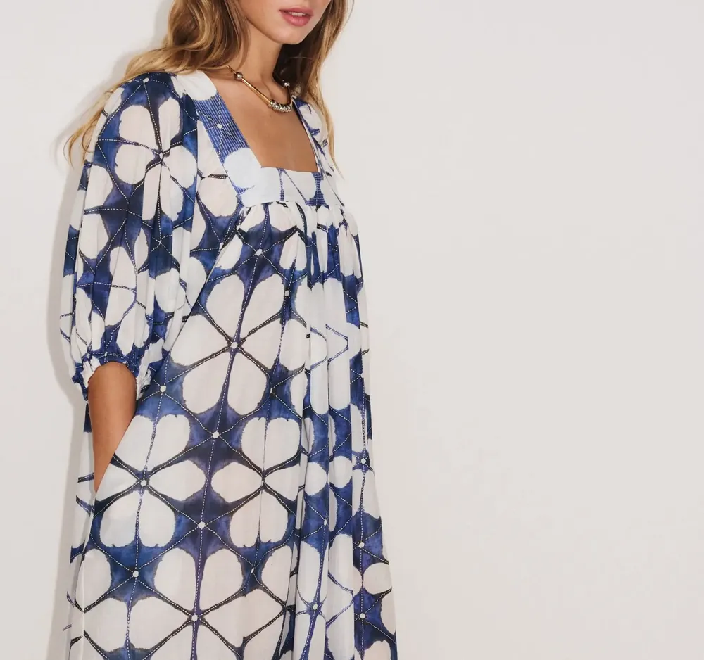 Prêt-à-porter - 1 . ROBE LONG MC LOTUS - STELLA FOREST