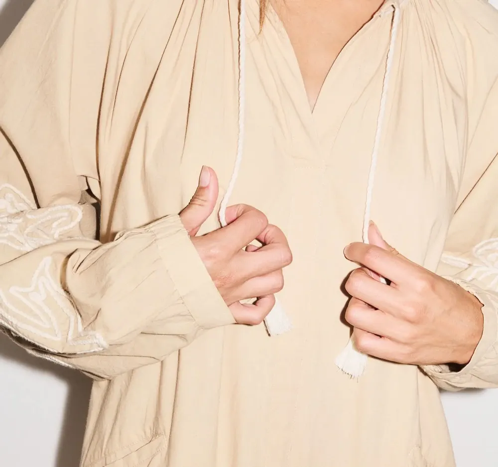 Apparel - 113. ALMA LONG ML DRESS - STELLA FOREST