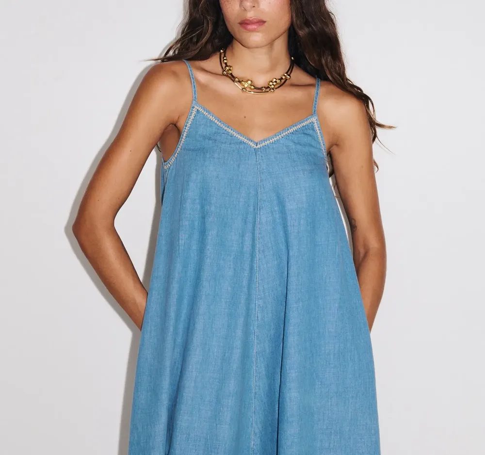 Prêt-à-porter - 118 . ROBE BRETELLES HELENE - STELLA FOREST