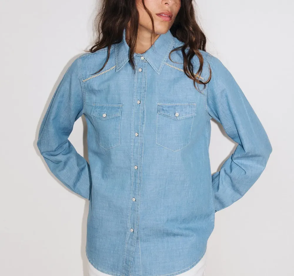 Prêt-à-porter - 118 . CHEMISE ML HELENE - STELLA FOREST