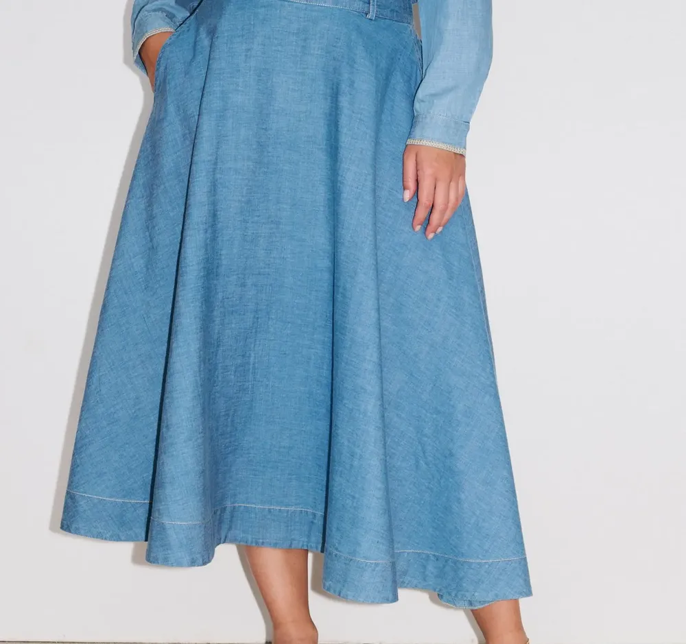 Apparel - 118. HELENE MAXI SKIRT - STELLA FOREST