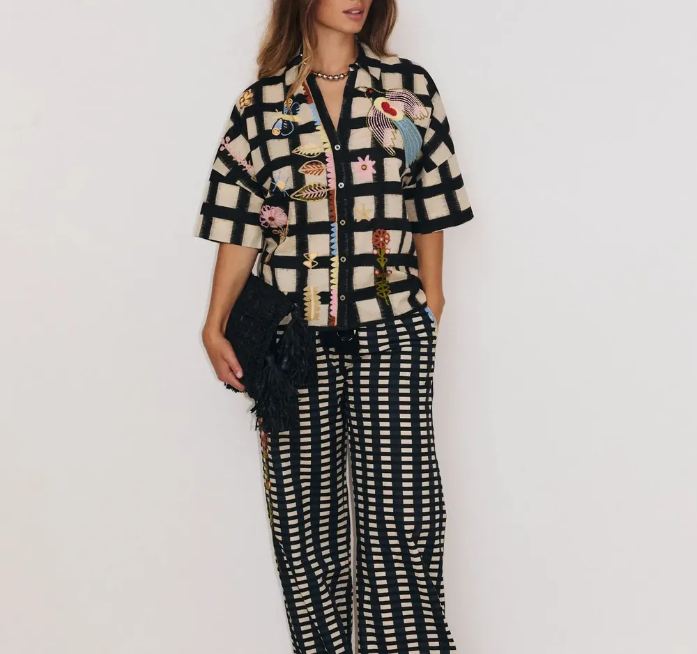 Apparel - 128. MC FLORA SHIRT - STELLA FOREST