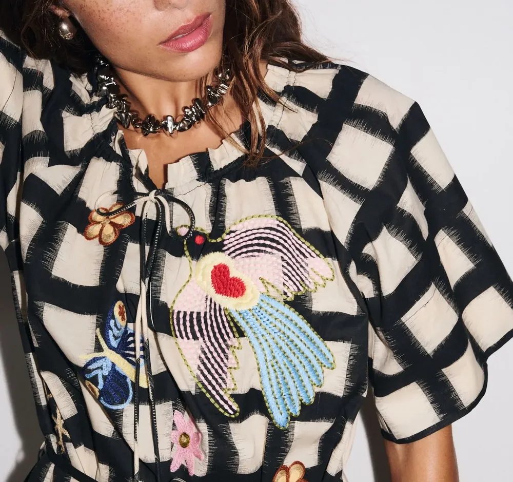 Apparel - 128. MC FLORA SHORT DRESS - STELLA FOREST