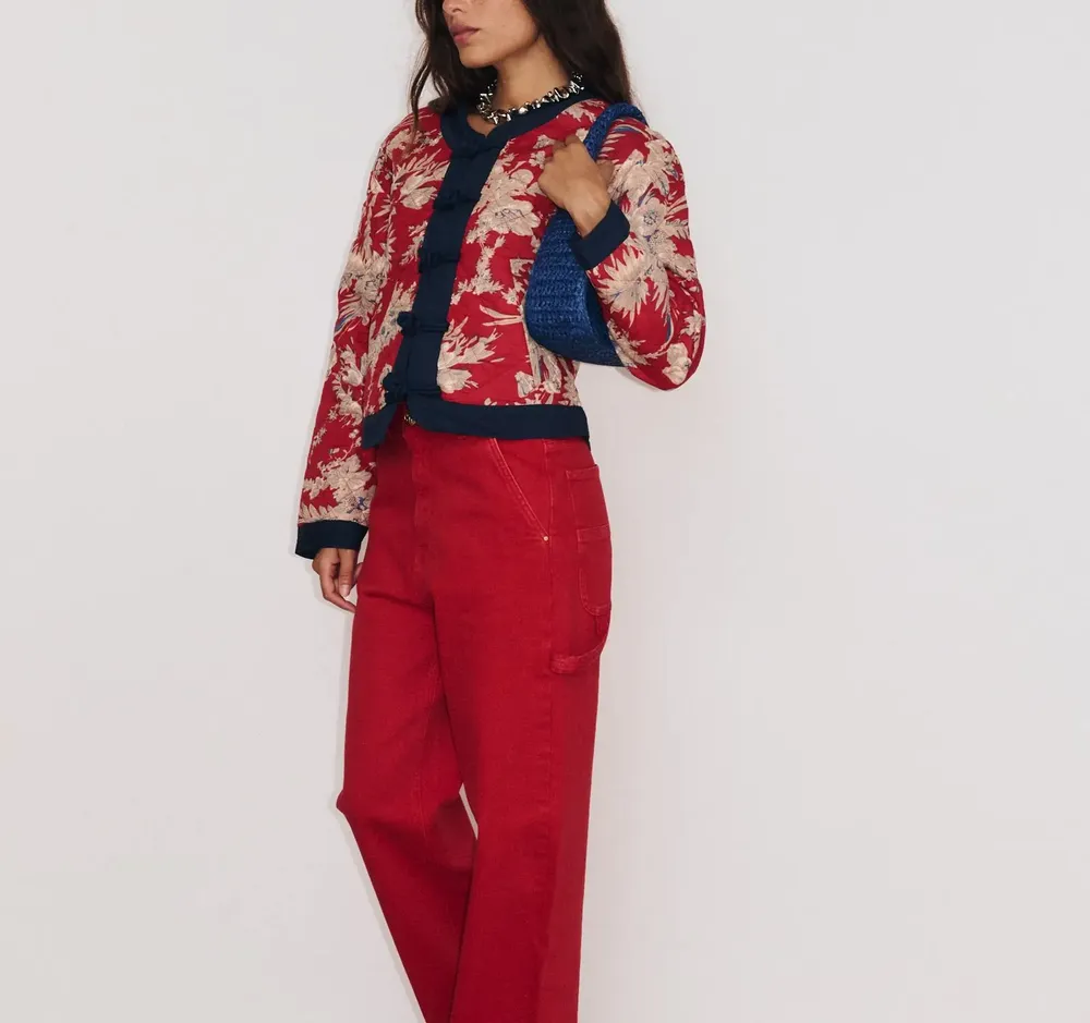 Apparel - 402. JULIETTE WORKER TROUSERS - STELLA FOREST