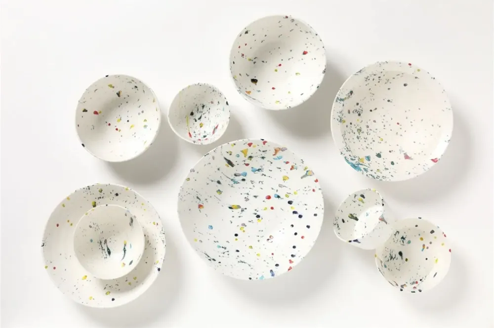 Everyday plates - [DOGA] Millet Series, white porcelain - DOGA