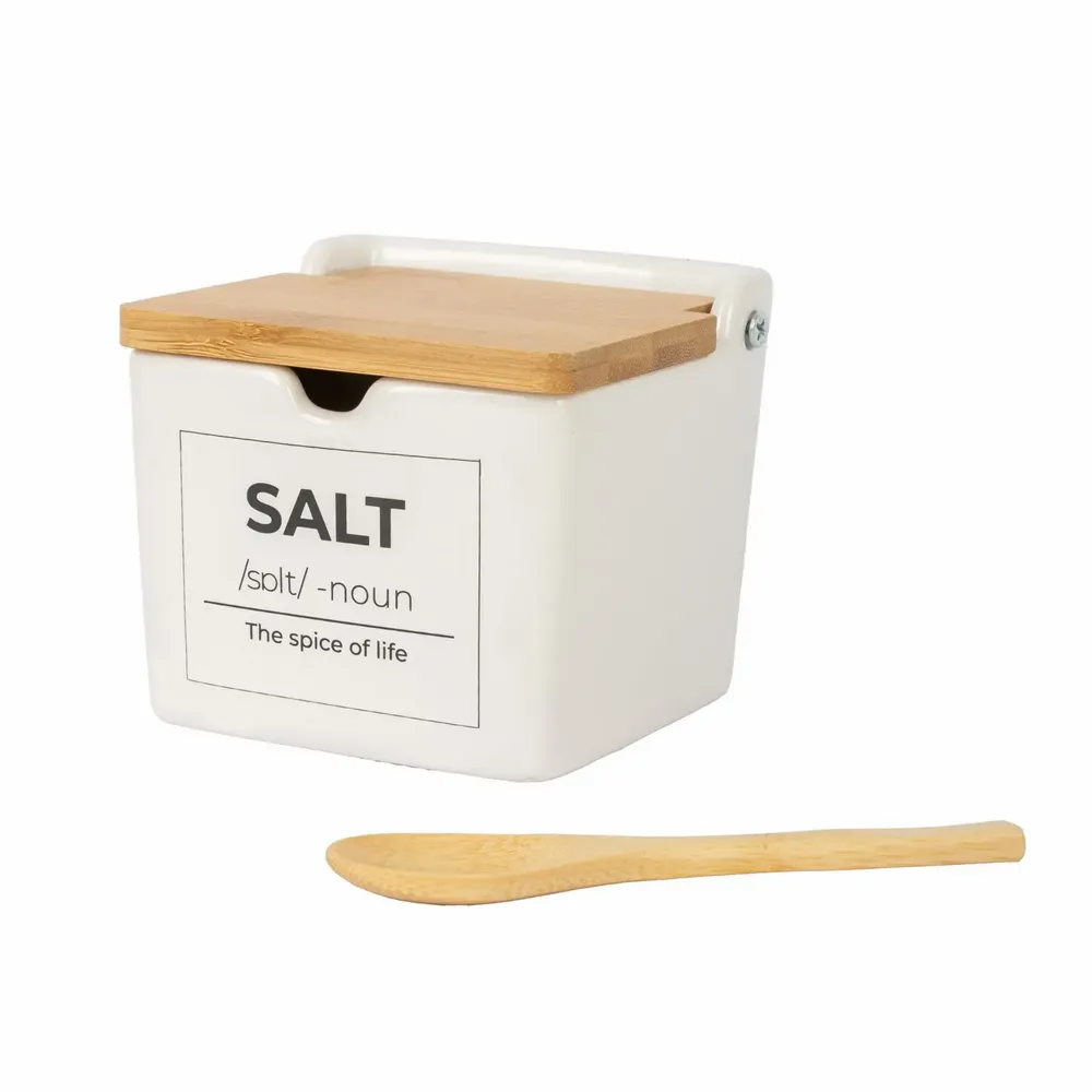 Condiments - SALT BOX AND MUSICAL CAKE KNIFE - FISURA