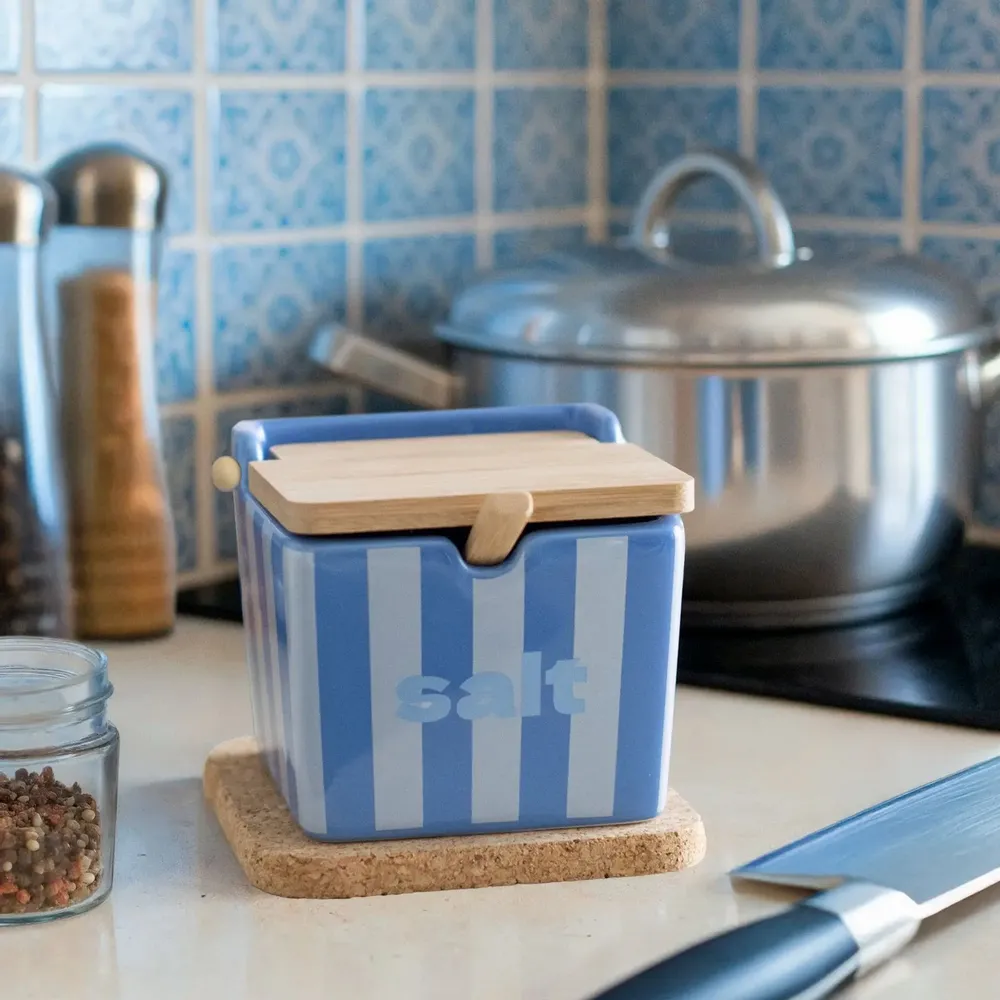 Condiments - SALT BOX AND MUSICAL CAKE KNIFE - FISURA