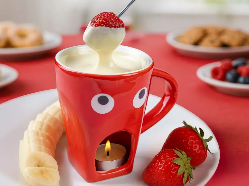 Coffee and tea - GLASS MUG AND FONDUE MUG - FISURA