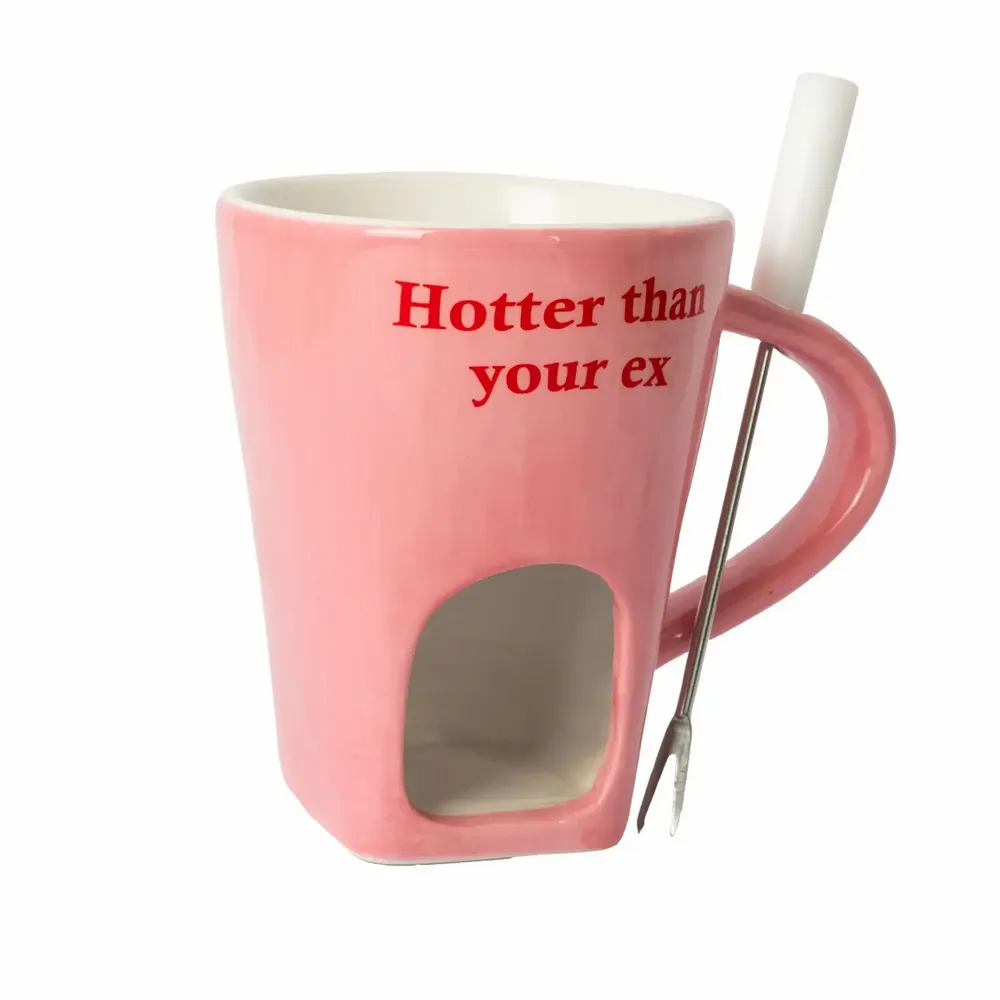 Coffee and tea - GLASS MUG AND FONDUE MUG - FISURA