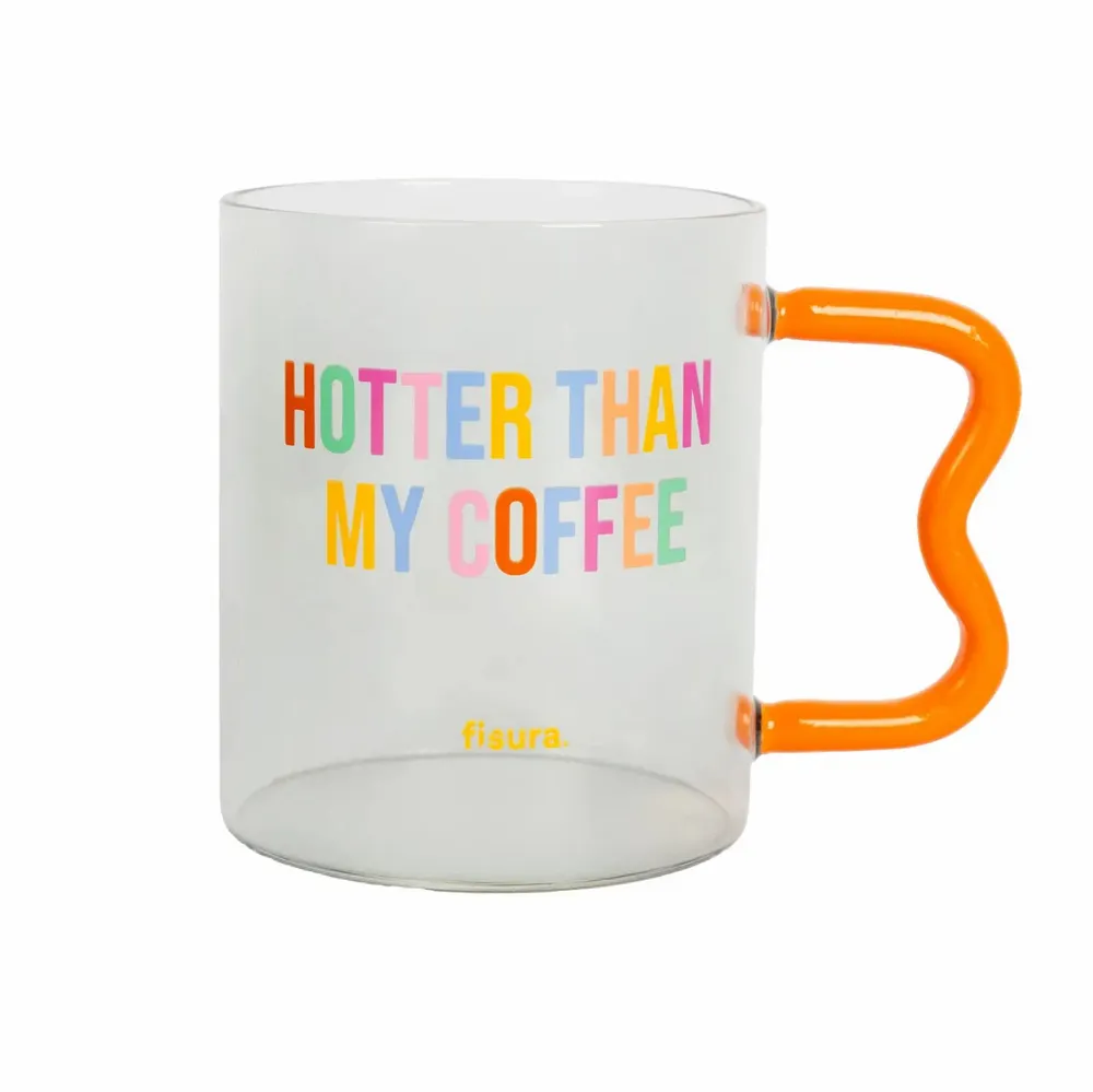 Coffee and tea - GLASS MUG AND FONDUE MUG - FISURA