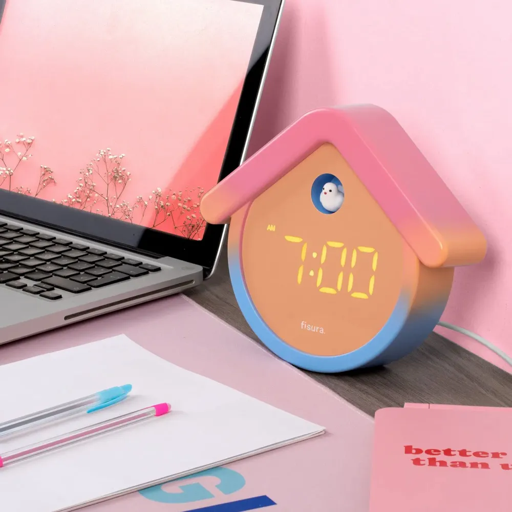 Horloges - RÉVEIL COUCOU ET HORLOGE À COUCOU NUMÉRIQUE - FISURA