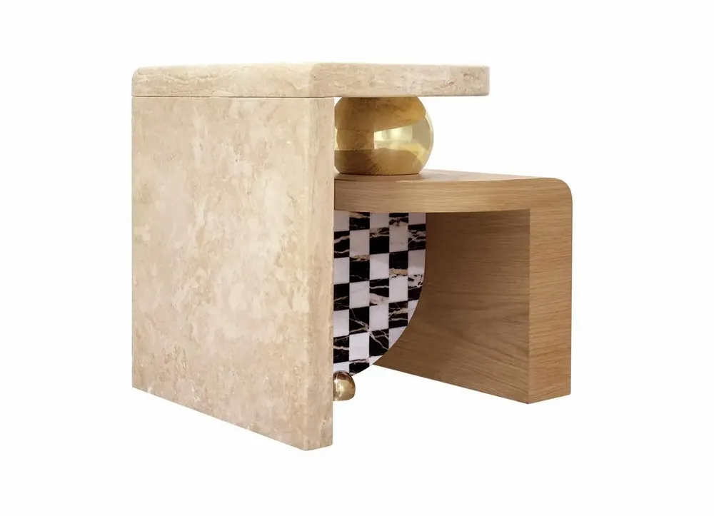Autres tables - Table d'appoint Bohld fabriquée au Portugal par Malabar - MALABAR