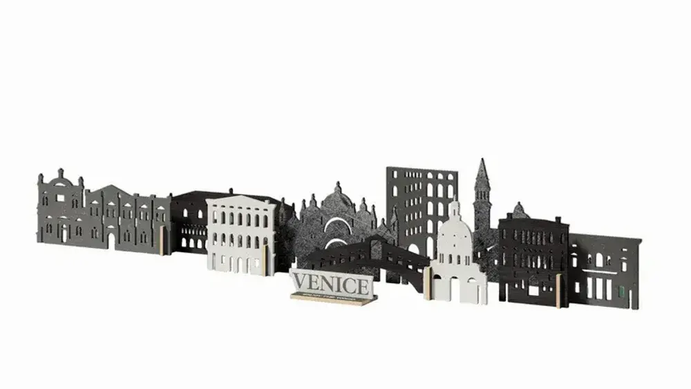 Objets personnalisables - Kit Memory City en bois à faire soi-même - ENJOY THE WOOD