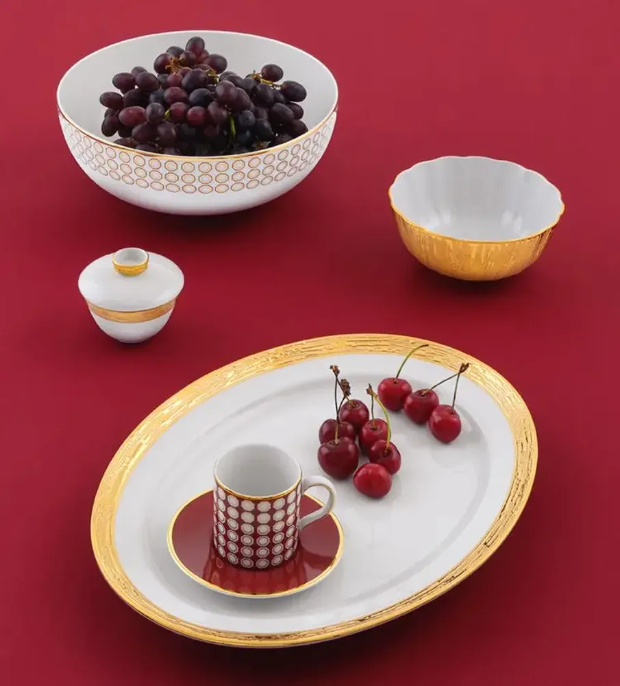 Formal plates - Ruby - PORCEL