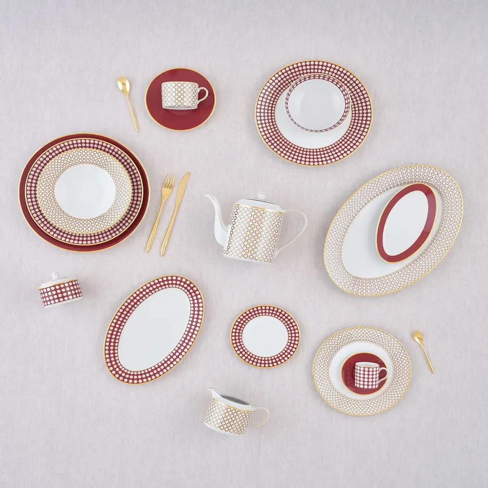 Formal plates - Ruby - PORCEL